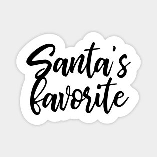 Santa's Favorite Magnet