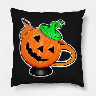 Halloween Tea Party Pillow