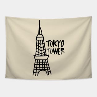 Tokyo Tower Tapestry
