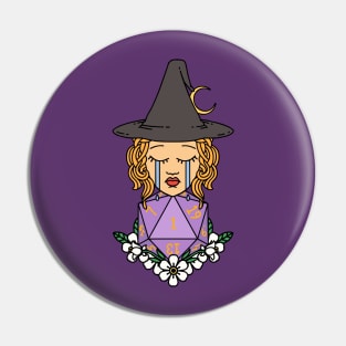 Crying Mage Pin