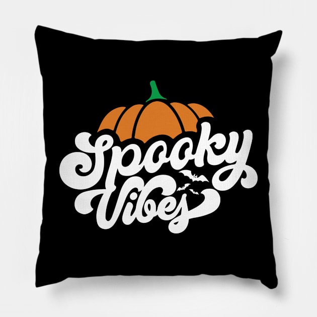 Spooky Vibes Pillow by zooma