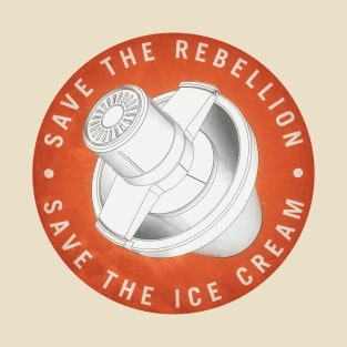 Save the Rebellion Save the Ice Cream Vintage T-Shirt