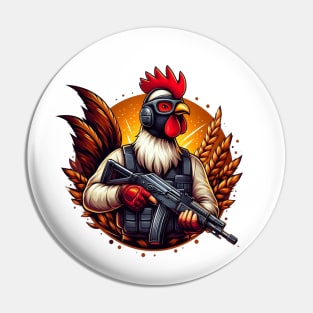 counter strike chicken Pin