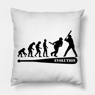 Baseball Evolution Pillow