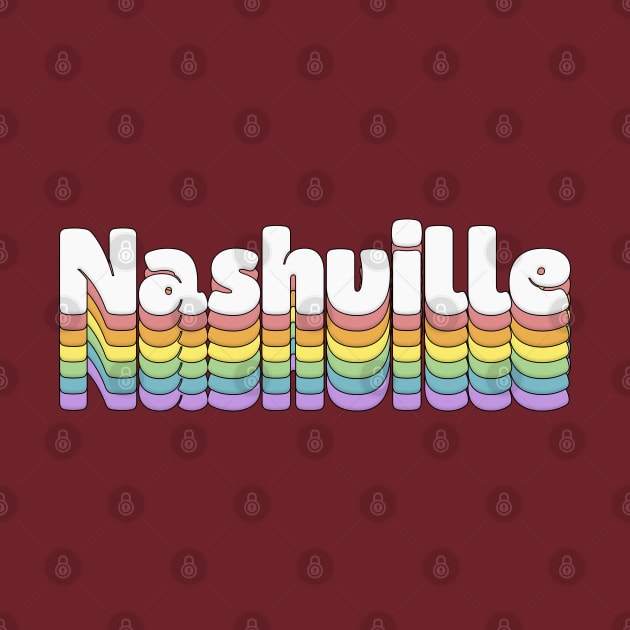 Nashville  // Retro Typography Design by DankFutura