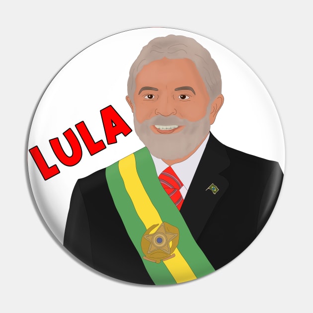 Lula Pin by DiegoCarvalho