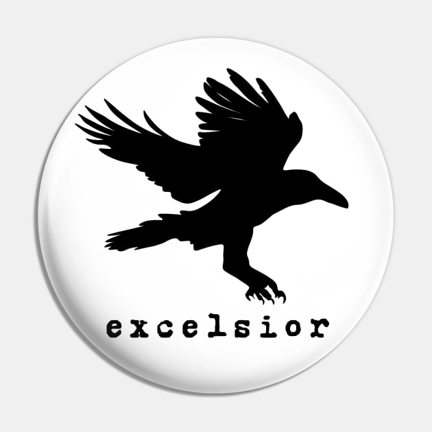 Excelsior Pin by RockyCreekArt