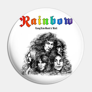 Rainbow Long Live Rock And Roll Pin