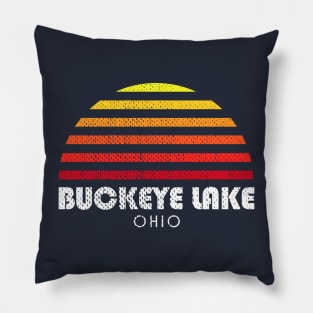 Buckeye Lake Ohio Sunset OH Pillow