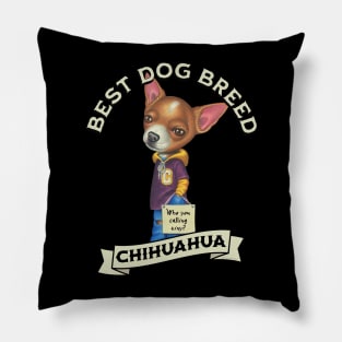 Chihuahua Best Dog Breed Pillow