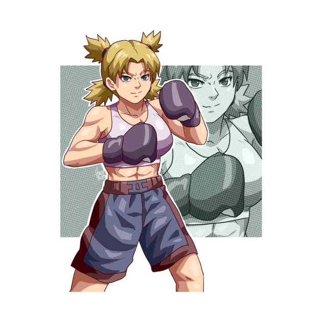 Temari boxing by DudelArt