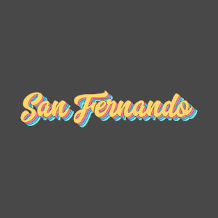 San Fernando Retro Script T-Shirt