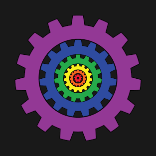 Rainbow Gears T-Shirt