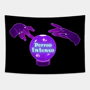 Perreo Intenso Crystal Ball Tapestry