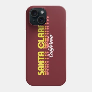 Retro Santa Clarita California Phone Case