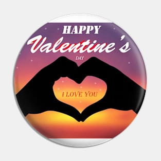 I LOVE YOU VALENTINE'S Pin