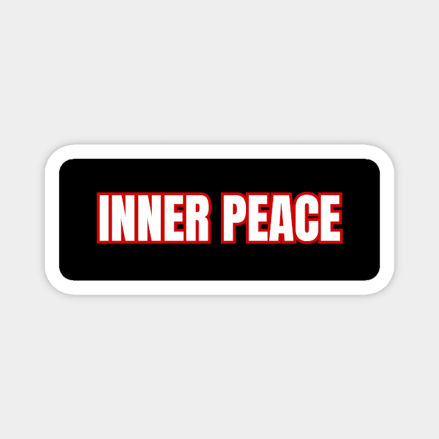 Inner peace Magnet by The Rule