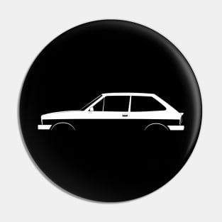 Ford Fiesta XR2 Mk I Silhouette Pin