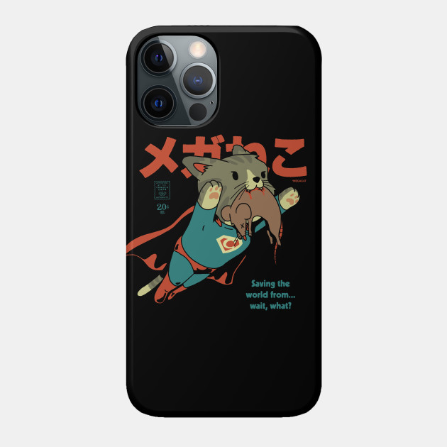 SupaCat - Kitty Cat Super Hero - Cats - Phone Case