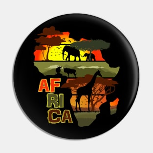 Africa Pin