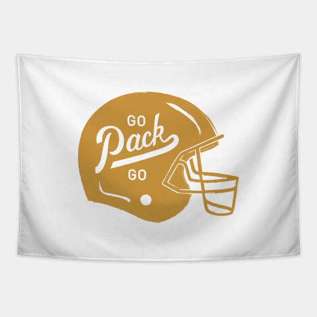 Go Pack Go Tapestry by Super Creative