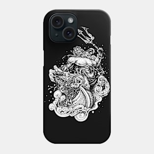 Viking and God Thor Phone Case