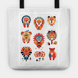 Majestic Leo Zodiac Design Tote