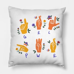 GRL PWR Pillow