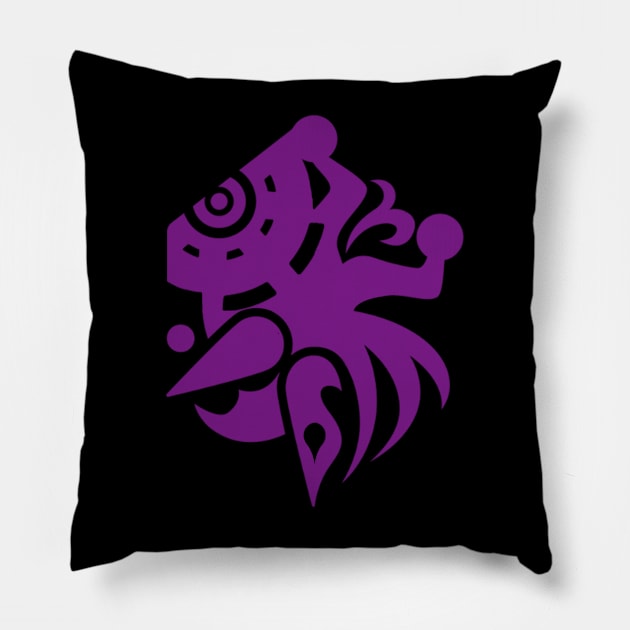 Dark Zone Pillow by RuberDucky