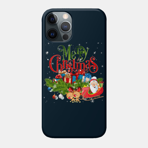 Merry Christmas T-Shirt - Merry Christmas - Phone Case