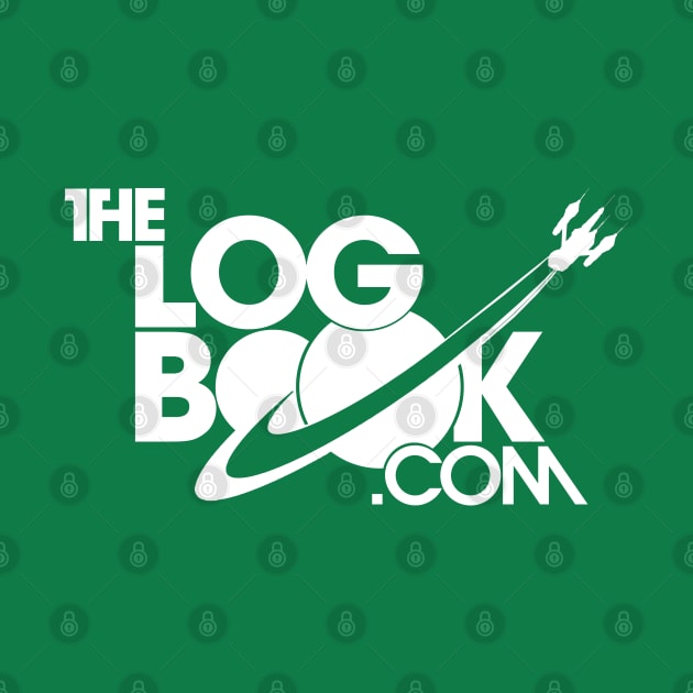 theLogBook.com New Logo in white - spacial edition by thelogbook