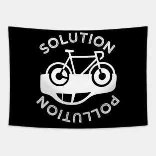 Solution for pollution Bicycling Cycling Environment Tapestry