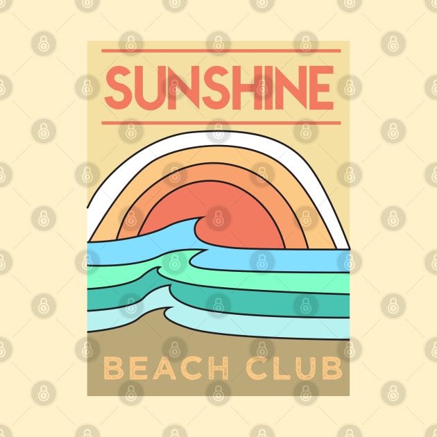 Sunshine Beach club sunshine wave by SSSD