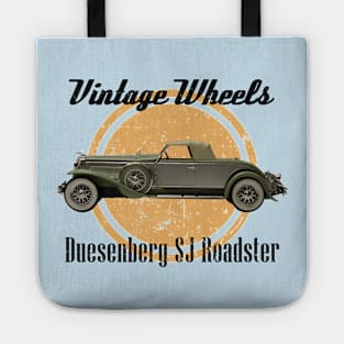 Vintage Wheels - Duesenberg Roadster Tote