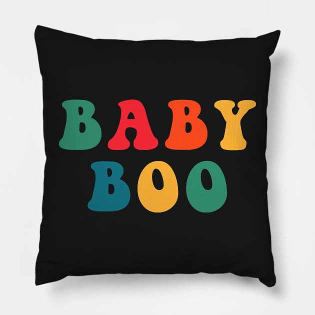 Baby Boo Pillow by CityNoir