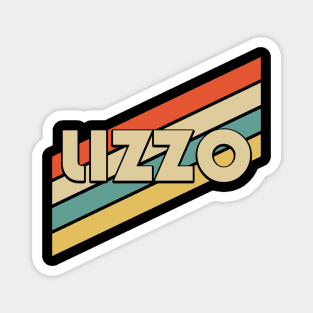 Vintage 80s Lizzo Personalized Name Magnet