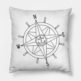 Geometric Compass Pillow