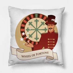 Tarot Arcana: Wheel of Fortune Pillow