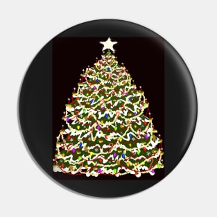 Nostalgic Christmas Tree Pin