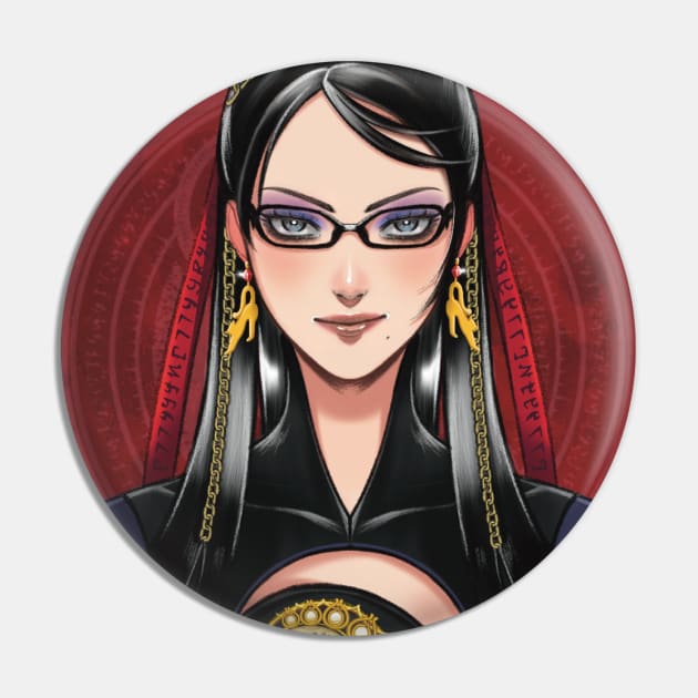 Bayonetta Pin by TenTennz