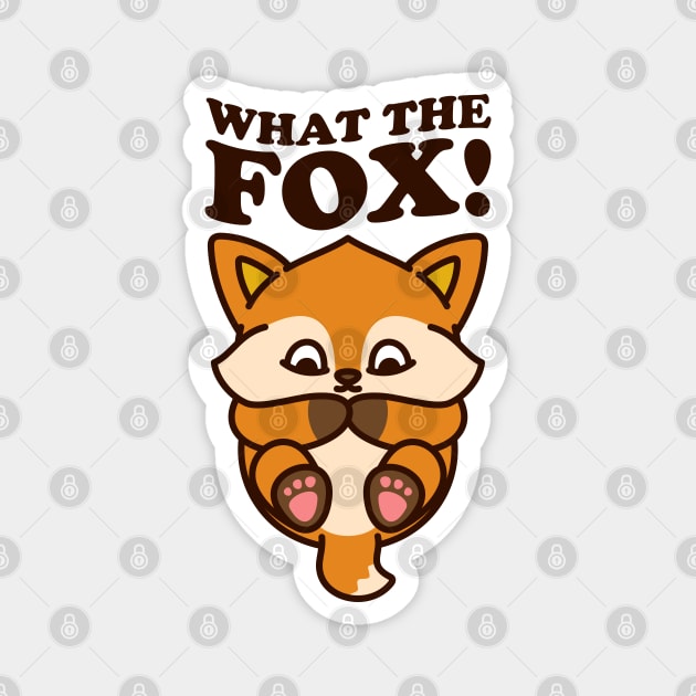 What the Fox! Magnet by taufikrizkyy