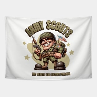Army Scouts Tapestry