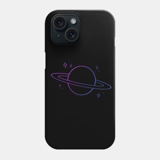 Starry Saturn Phone Case