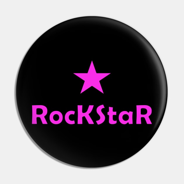 RockStar Pin by AllThingsCutie