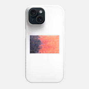 Geometric Ombre Sunset Phone Case