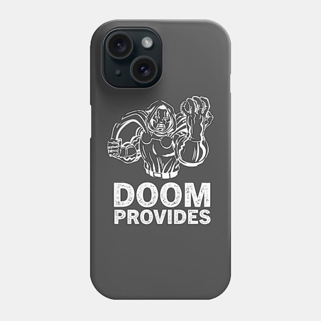 Doom Provides Phone Case by Jason Inman (Geek History Lesson)