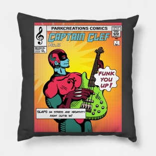 Captain Clef Pillow