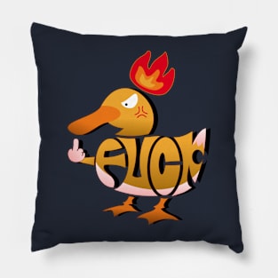 Angry Duck F*ck Pillow