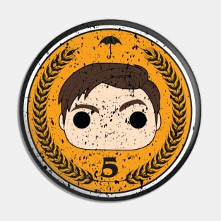 UMBRELLA ACADEMY 2: FIVE THE BOY(GRUNGE STYLE) Pin