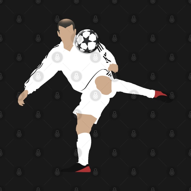 Zinedine Zidane Volley by CulturedVisuals